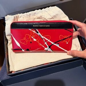 MARIO HERNANDEZ ALL LEATHER WALLET